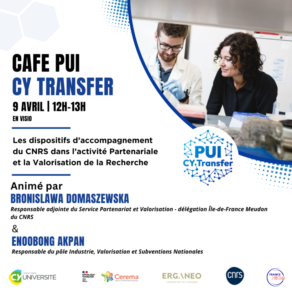 Illustration Café PUI CY Transfer – Les dispositifs d’accompagnement du CNRS